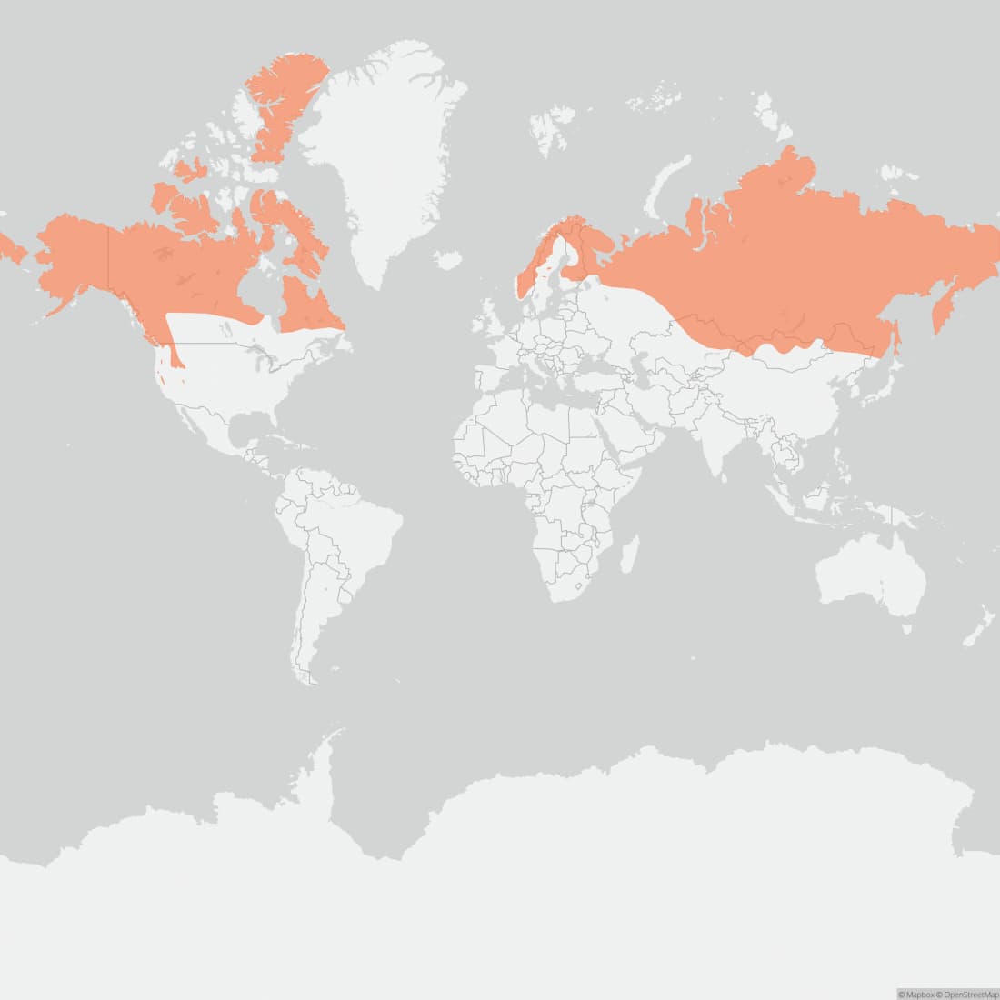 Range map for Wolverine