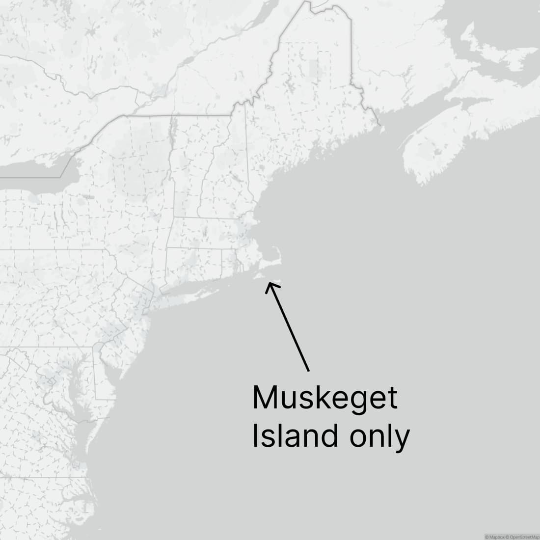 Range map for Beach Vole