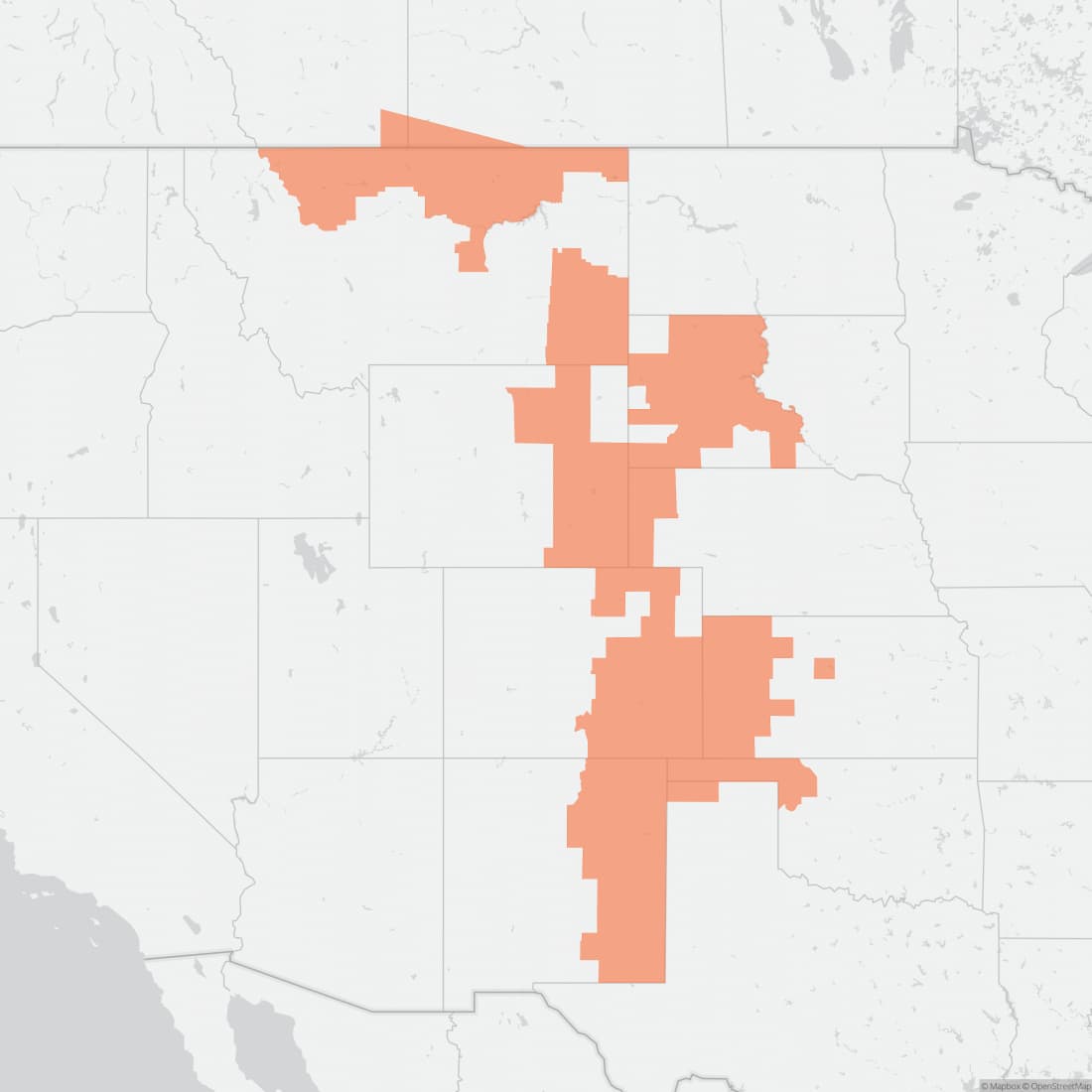 Range map for Swift Fox