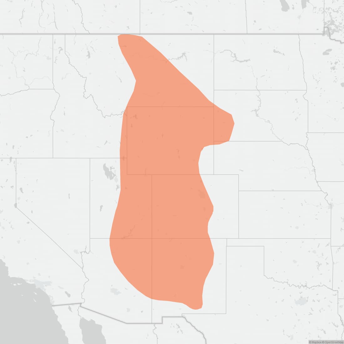 Range map for Dwarf Shrew