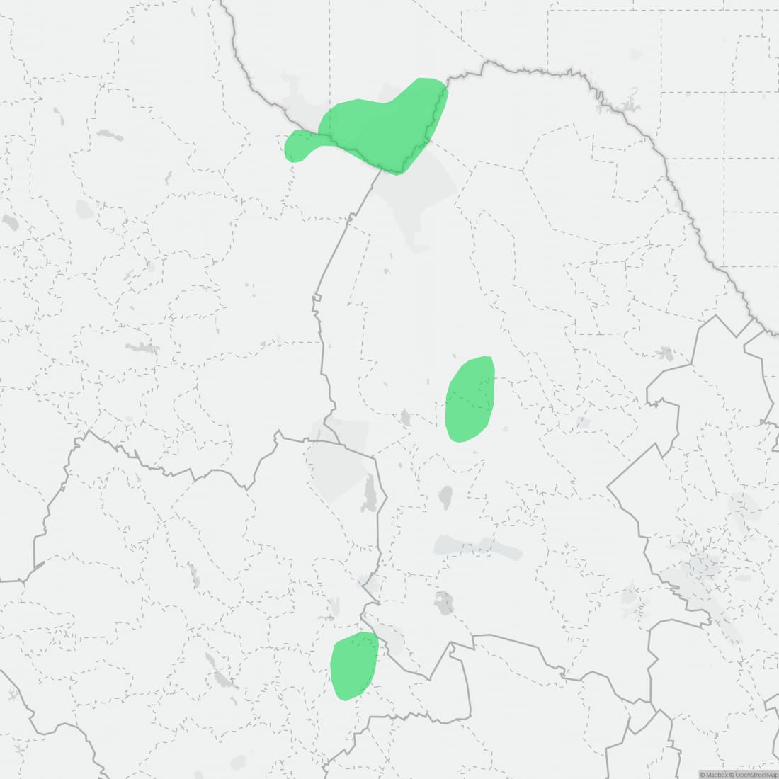 Range map for Reticulated Gecko