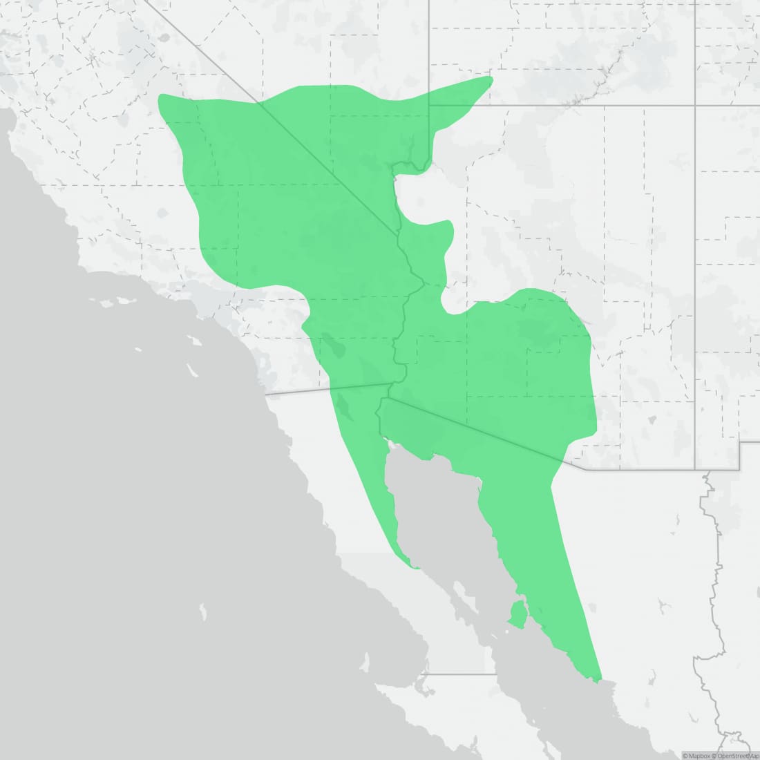 Range map for Sidewinder
