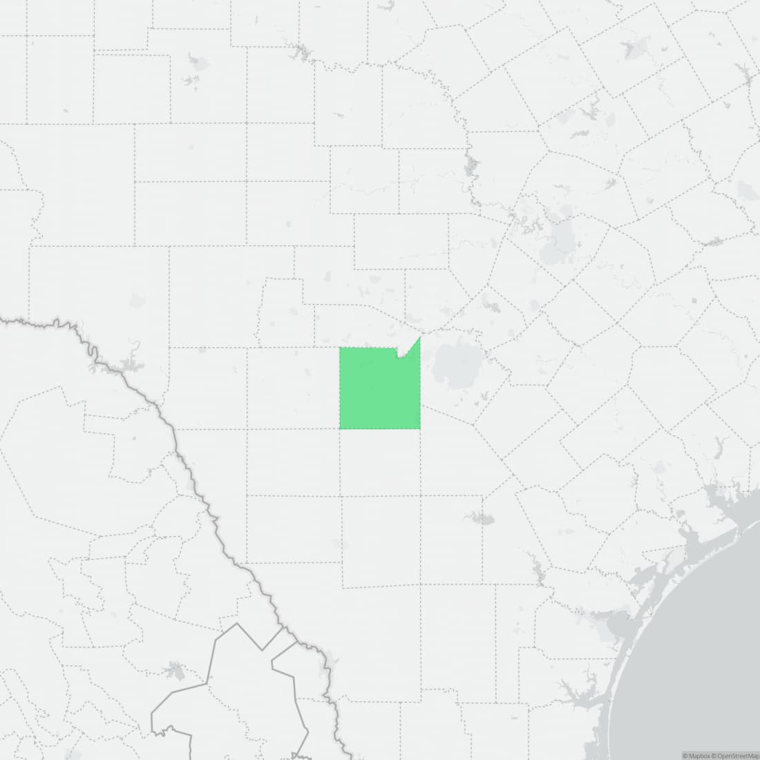 Range map for Valdina Farms Salamander