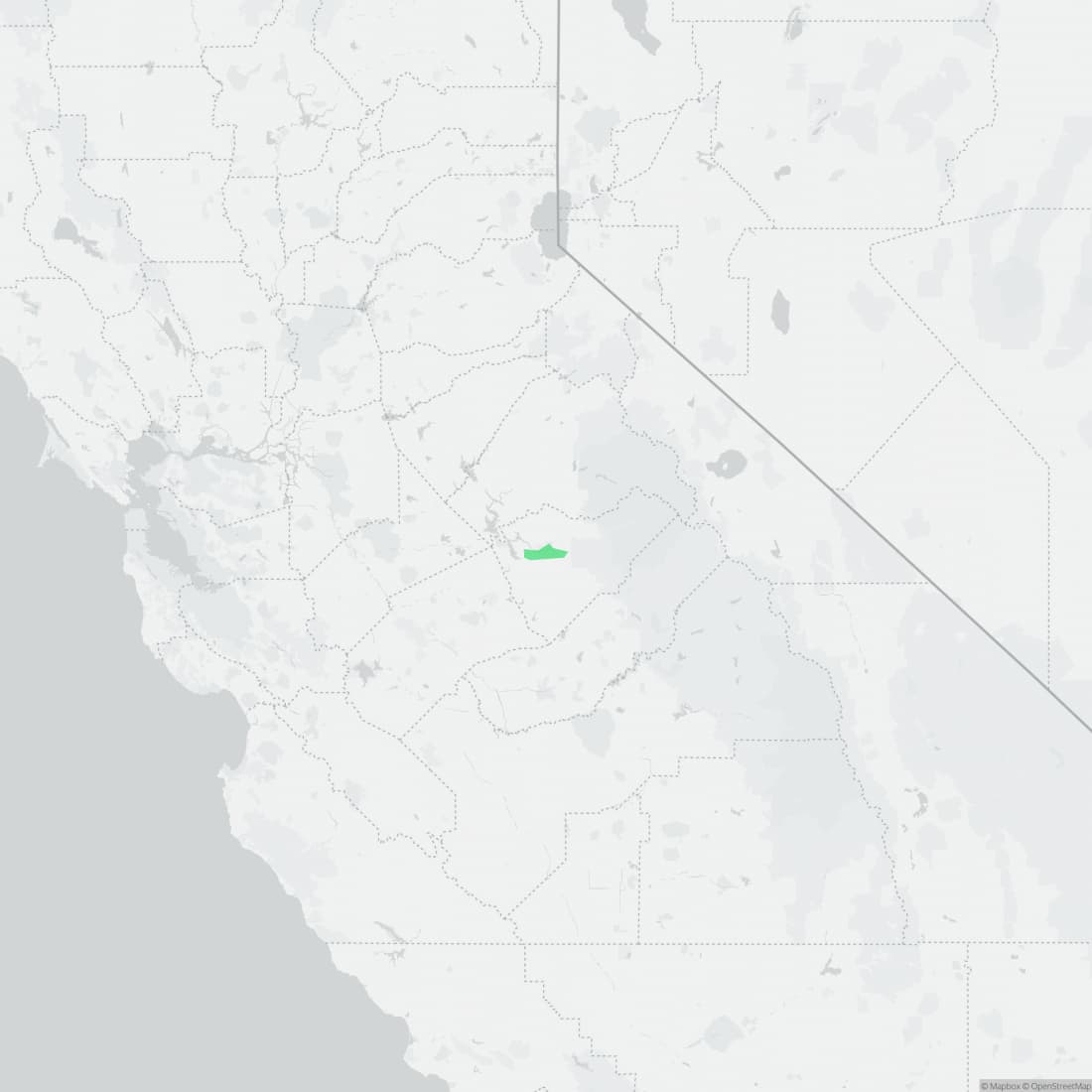 Range map for Limestone Salamander